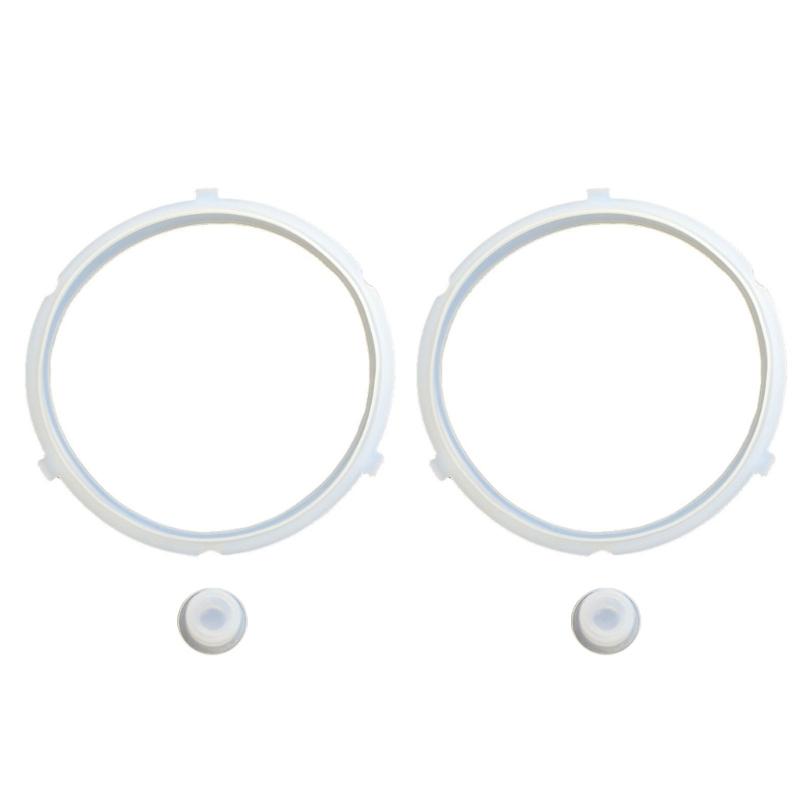Silicone Sealing Rings Replacement Silicone Gasket Seal Rings Gasket Replacement Accessories for 5L/6L Pressure Cooker 1