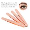 Professional Rose Gold Stainless Steel Slant Tip Tweezer Eyebrow Hair Remover Makeup Tool 4pcs