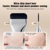 1 sada trojúhelníková černobílá houbička na make-up plochý štětec na make-up štětec na konturování mini houbička na prst nástroj na air cushion korektor