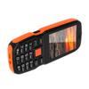 Stor Knapp Telefon 2.6in HD Skjerm 0.13MP Dobbelt SIM Dobbelt Standby 2G Mobiltelefon med Sideknapp Lommelykt Oransje