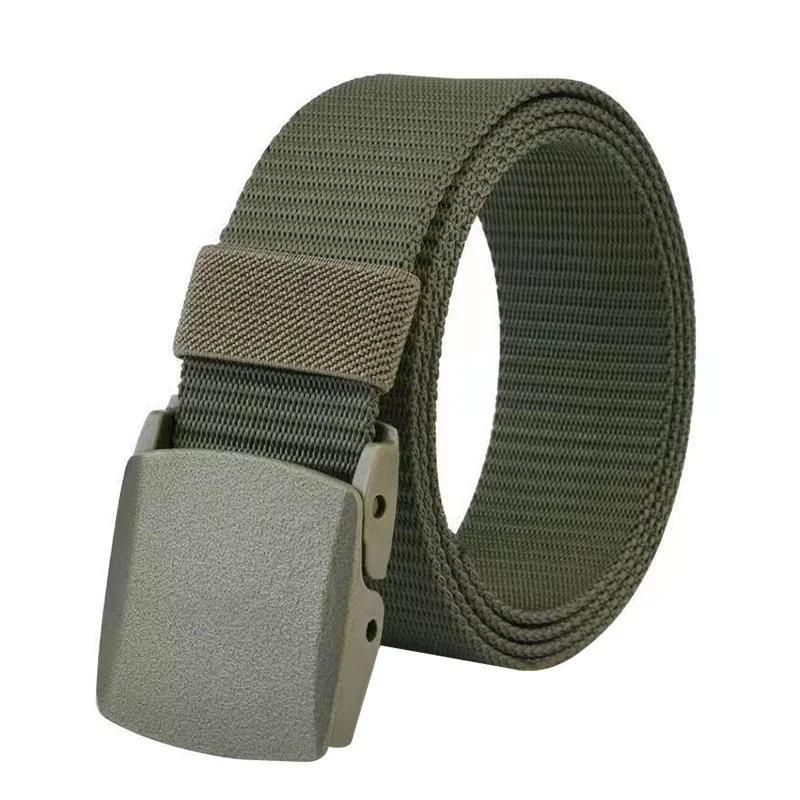 Automatic BuckleLight Comfortable Non-metal NylonBelt Outside Hunting Multifunctional Tactical CanvasBelt High Quality High Quality