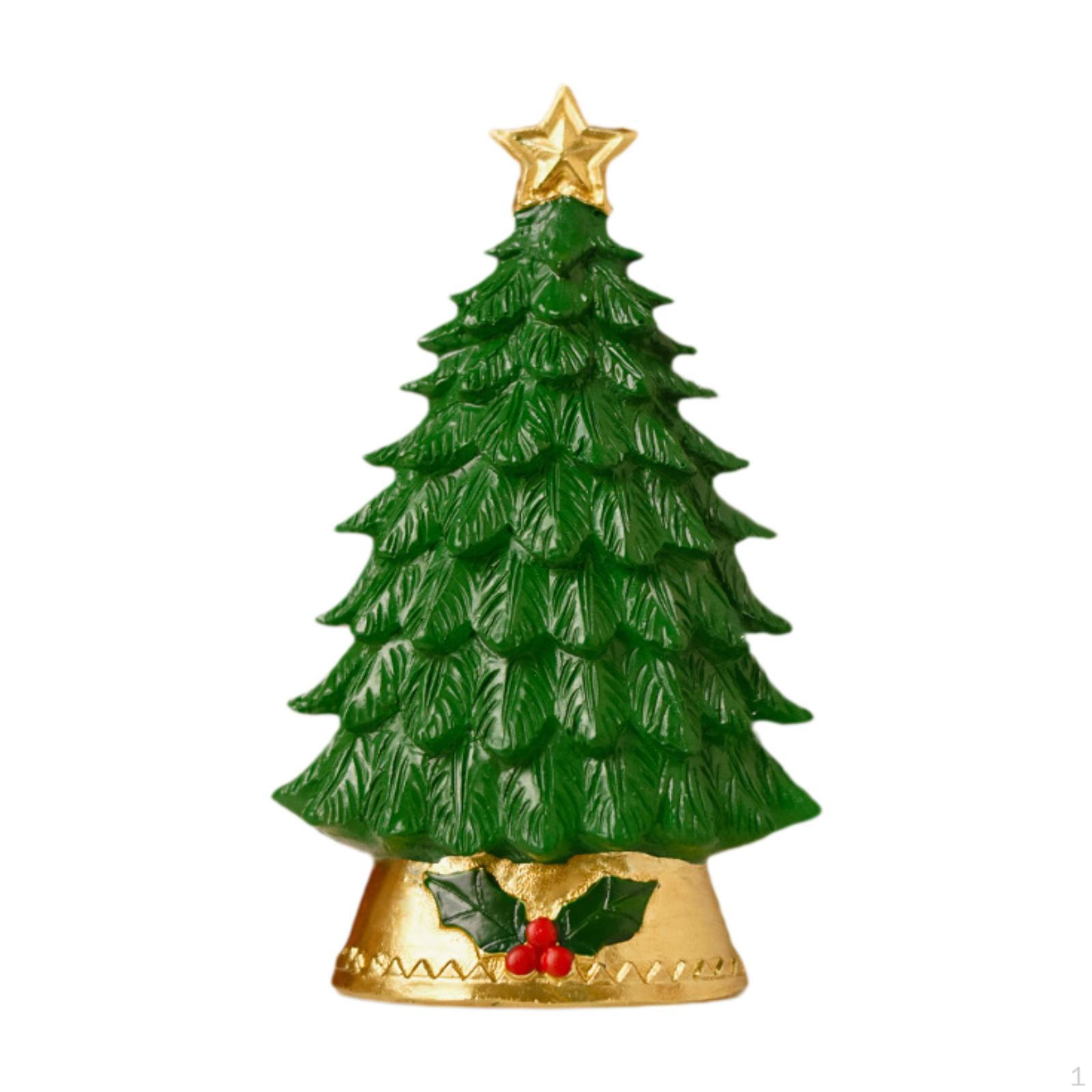

Рождественская елка Миниатюрное украшение для офиса Праздничный стол Центральный элемент Домашний декор зелёный