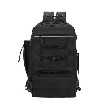 Fishing Tackle Backpack with 4 Trays Storage Bag Outdoor Shoulder Backpack Water-Resistant Fishing Gear Bags with 4 Tackle Box Fishing Gear Bag