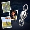 DWLIFE Ball Bearing Swivels High-Speed Rolling Swivels Saltwater Freshwater 20pcs Silver 2#