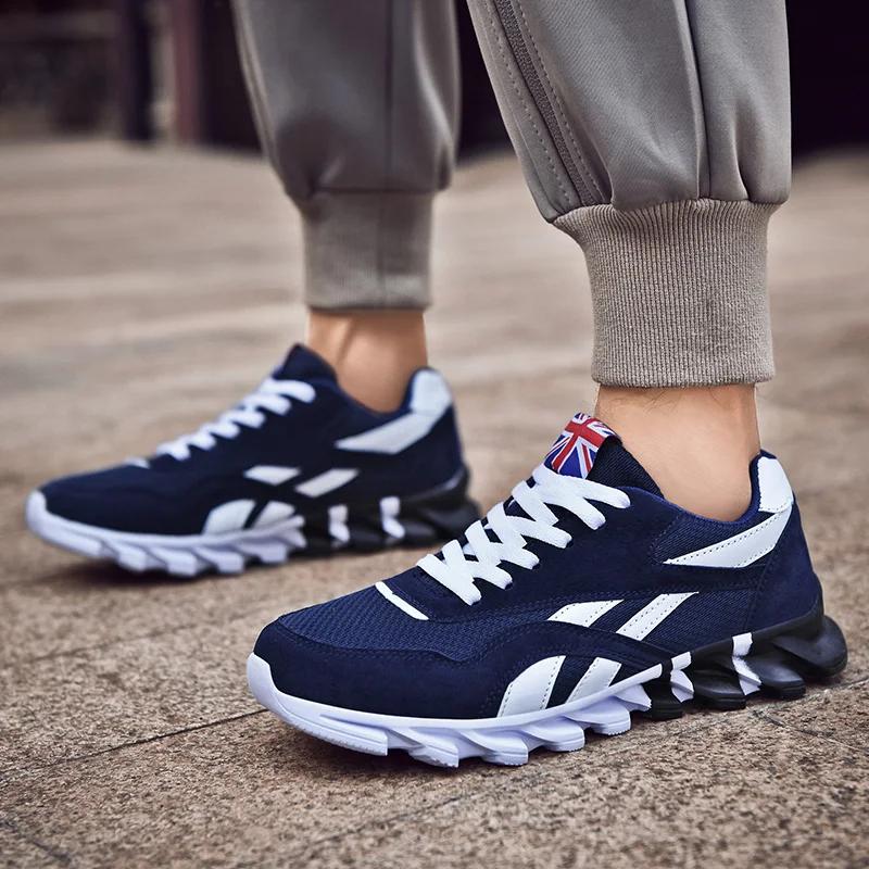 Mens Casual Sneakers Outdoors Light Walking Sport Men Running Shoes Jumping Designer Comfortable High Quality Mens Tennis Hombre