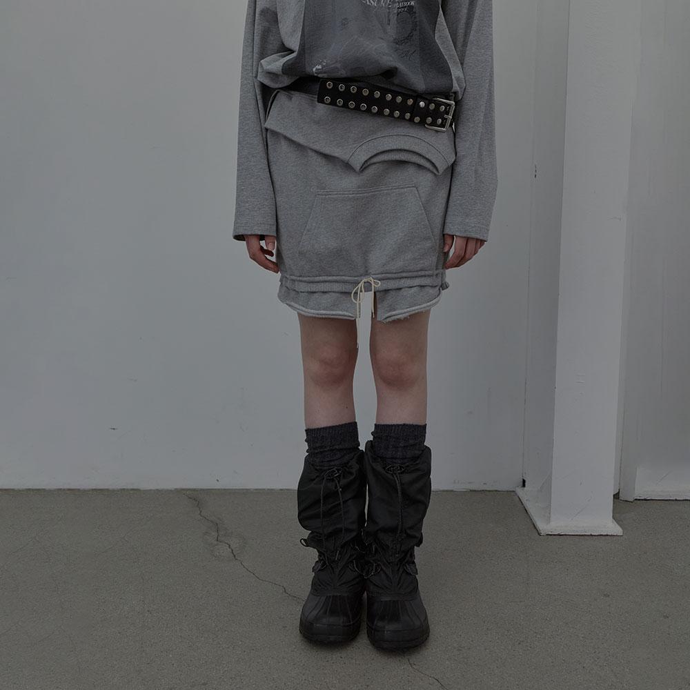Lcdc Tm Neck-Line Sweat Skirt (Melange Grey)
