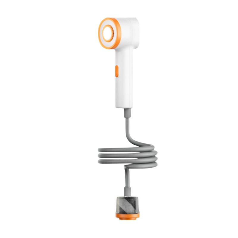 Portable outdoor electric Camping shower with USB charging Powered Waterproof for camping pet car washing and lighting