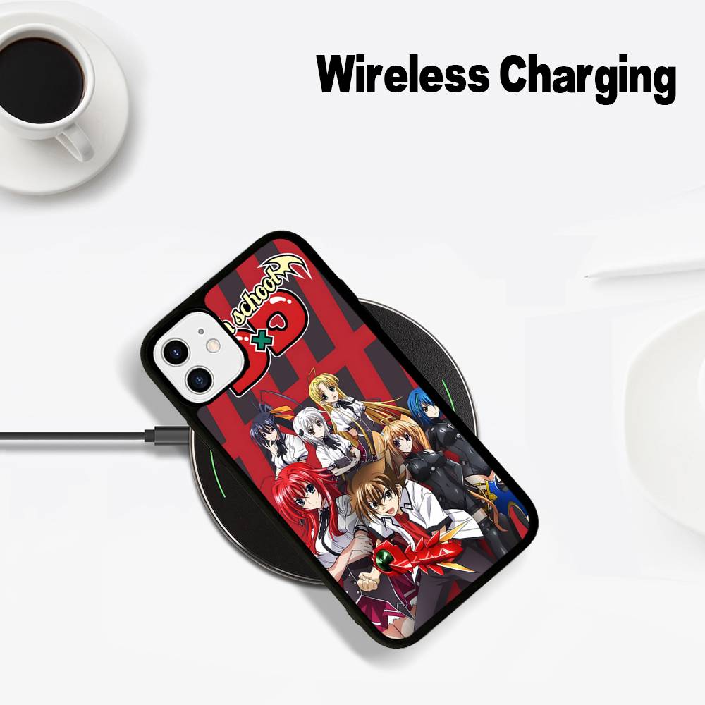 

Anime High School DXD Phone Case Magesafe Magnetic Wireless Charge Case For IPhone 16 11 12 13 14 15 Pro Max Plus Mini iPhone 12 pro