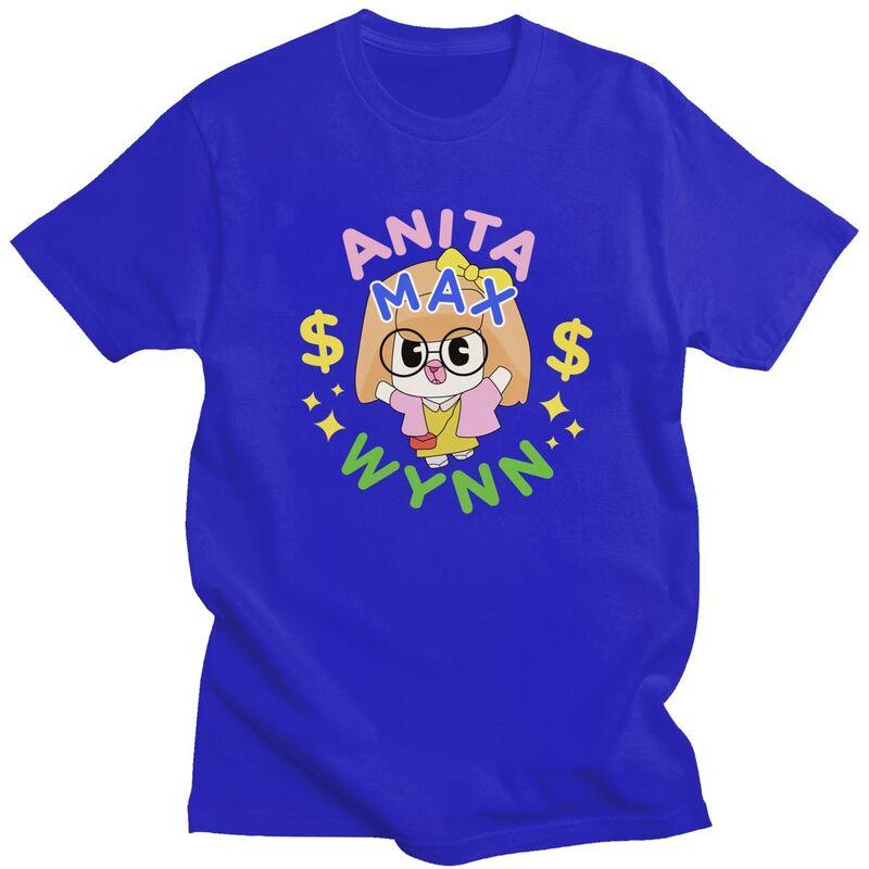 Custom Anita Max Wynn Mem T Shirts Men ShortSleeve Tshirts Streetwear Tee Pure Cotton Slim Fit Tshirts Gift
