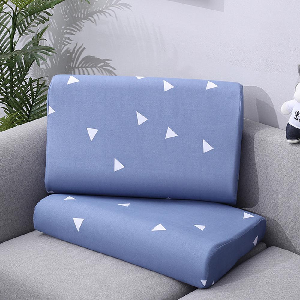 2 Pcs Washable Latex Pillow Pillowcases for Adults and Children Latex Printed Pillowcases