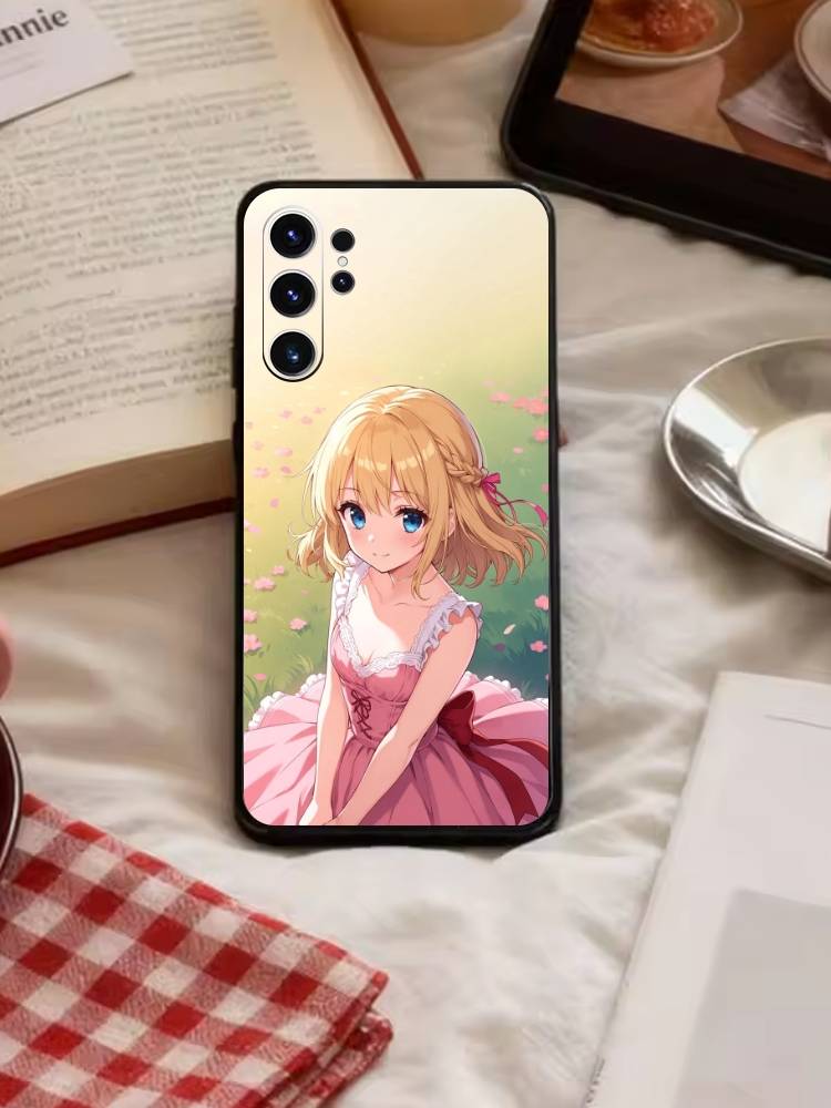 Anime Athanasia Phone Case For Samsung S26,S25,S24,S23,S22,S21,S20,Plus,Fe,Lite,Others Black Cover