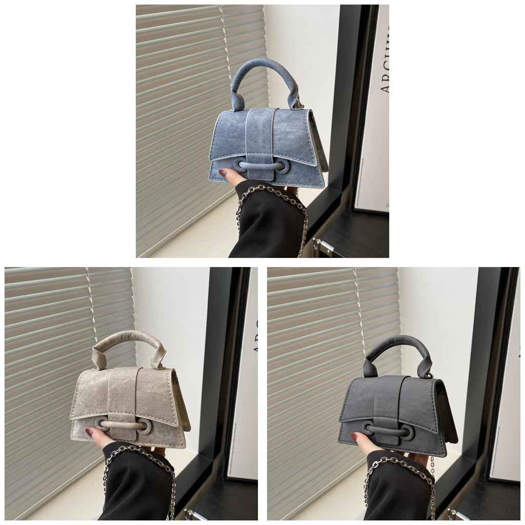 Street Style Small Shoulder Bag With Synthetic Leather For Daily Use
