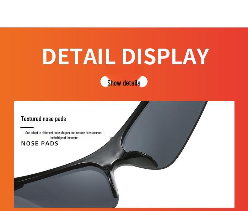 European & American Cycling Sunglasses - Outdoor UV Protection, Colorful 9206 Sports Sunglasses.