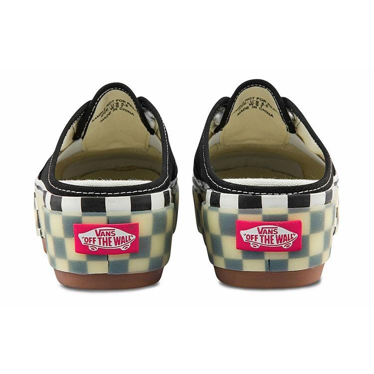 Vans Authentic Mule Stacked 'Black White' Men's VN0A4BW18BM