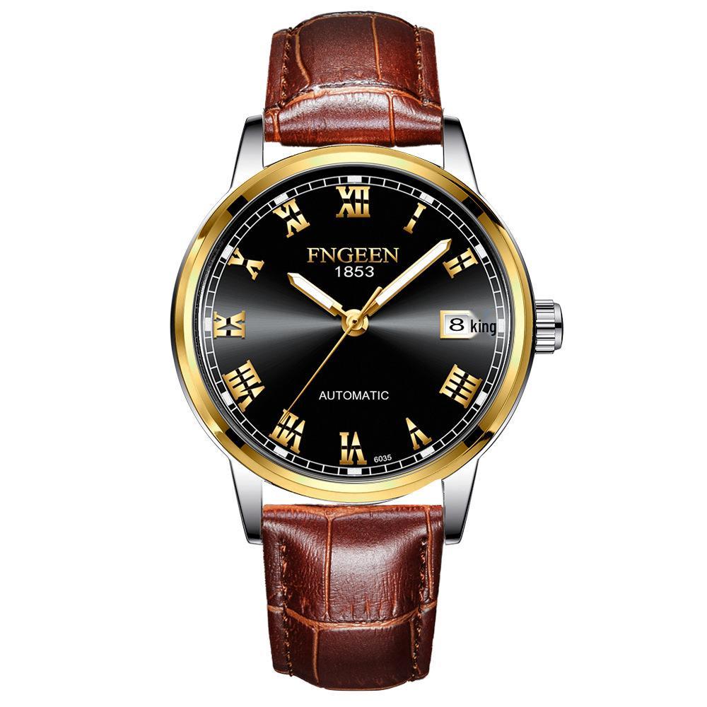 Orologio Meccanico Automatico Impermeabile da Uomo Fenzun 2020 con Calendario Vuoto