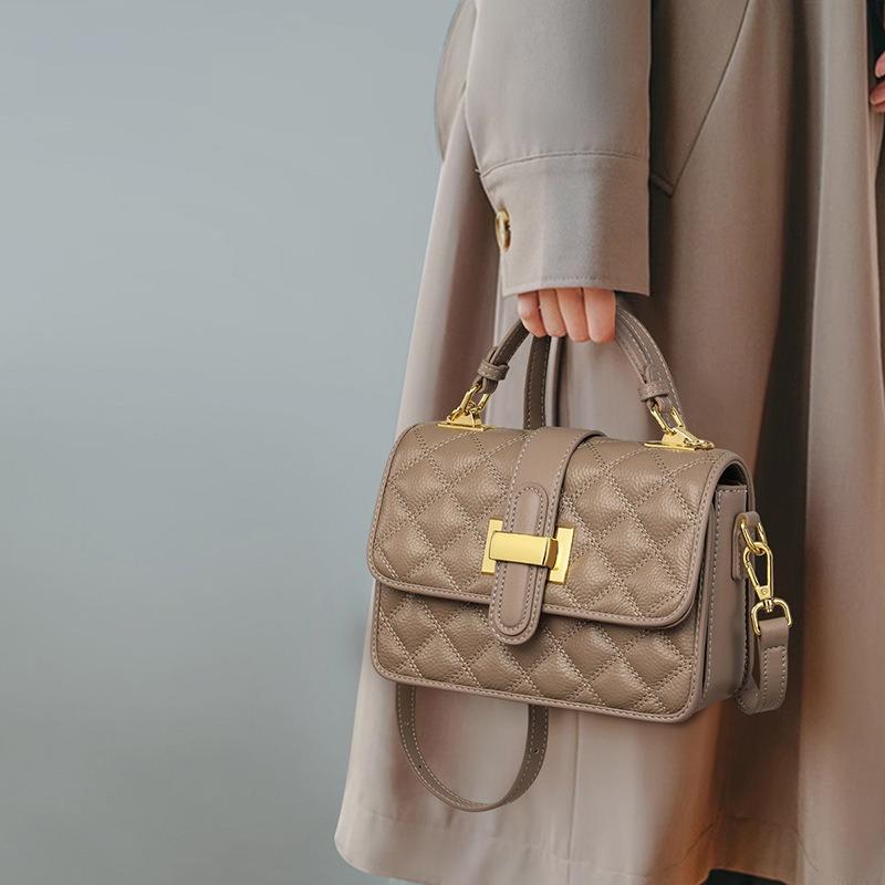 Bags Women's Bags Spring, Autumn and Winter New Fashion Messenger Bags Premium Versatile Handbags Rhombus Small Bags