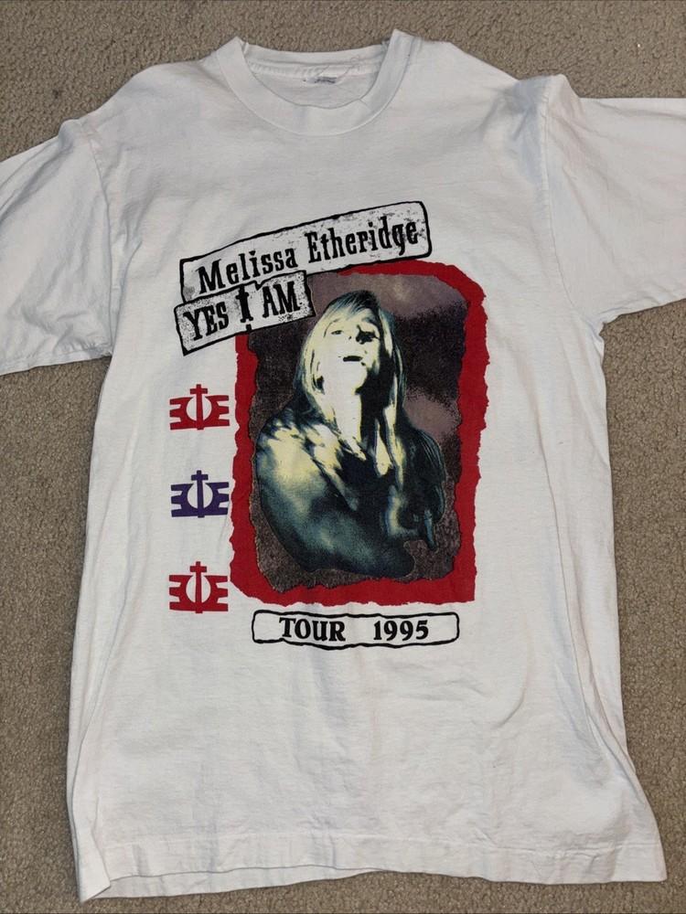 

Rare! Melissa Etheridge Yes I Am Shirt Unisex Concert S to 5XL DO573 Unisex T-Shirt S