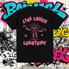  Summer Live Laugh Lobotomy Funny Meme Tee Shirt Men Women's Fashion Oversized T-shirt 100% Pure Cotton Printed T-shirt