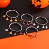 Teschio Spaventoso Zucca Denti da Vampiro Bracciale Ciondolo di Halloween