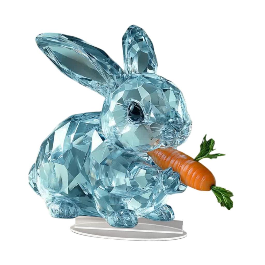 Acrylic Animal Decor 2D Flat Sign DIY Ornament for Holiday Office Businesses