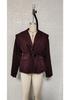 2025 Autumn/Winter European and American Women's Waist-Cinching Lace-Up Loose V-Neck Jacket