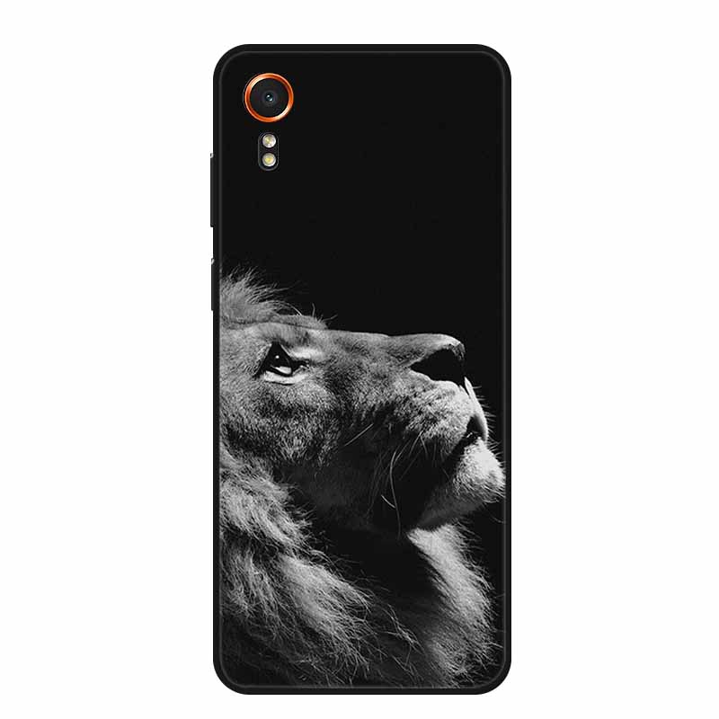 For Samsung Galaxy Xcover7 Case Black Silicone Soft Back Cover Case For Samsung Xcover 7 Phone Case Cover X Cover 7 6.6" Funda