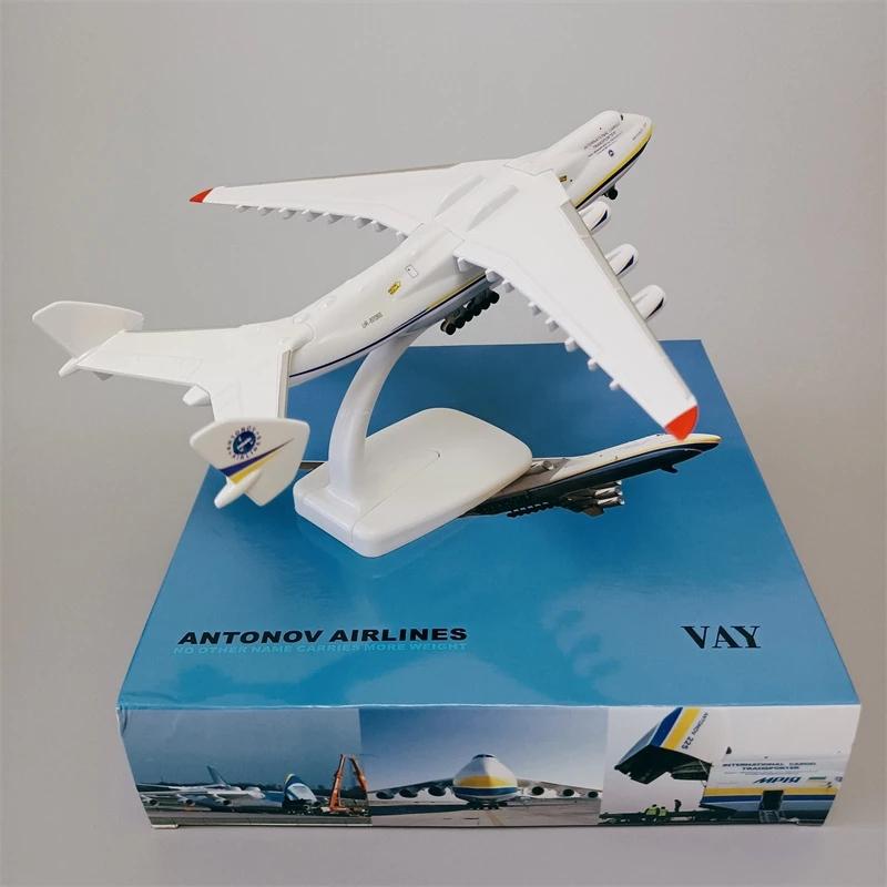 20cm Alloy Soviet Union Air Antonov 225 Airlines Ukraine An-225 Mriya World Biggest Cargo Airplane Model Plane Diecast Aircraft