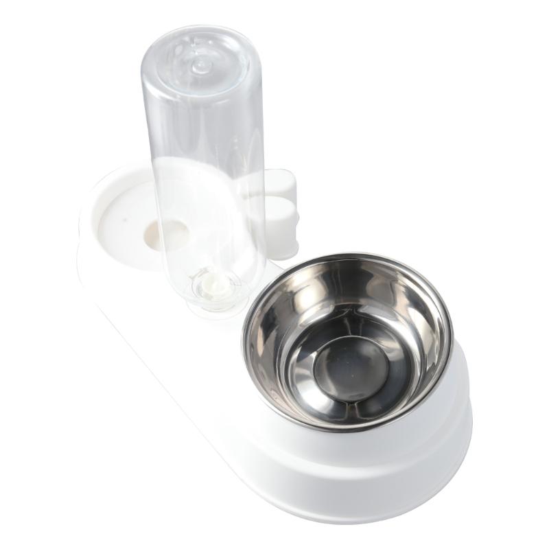 Pet Food Feeders and Waterer Detachable Cats Water Fountain Bowl Food Container Automatic Bowl Supply