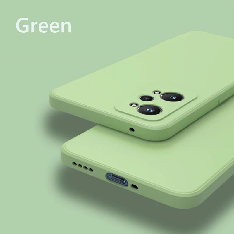 For Realme GT Neo 2 3 3T Case ShockProof Liquid Silicone Soft Cover On For Realme GT2 Pro Neo2 Neo 2T 5G Phone Case Coque Shell