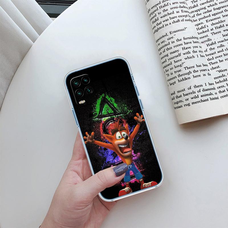 Crash Bandicoot Phone Case for Motorola Moto G10 G20 G30 G31 G32 G34 G35 G41 G42 G50 G51 G52 G55 G60 G60S G62 G71 G72 G75