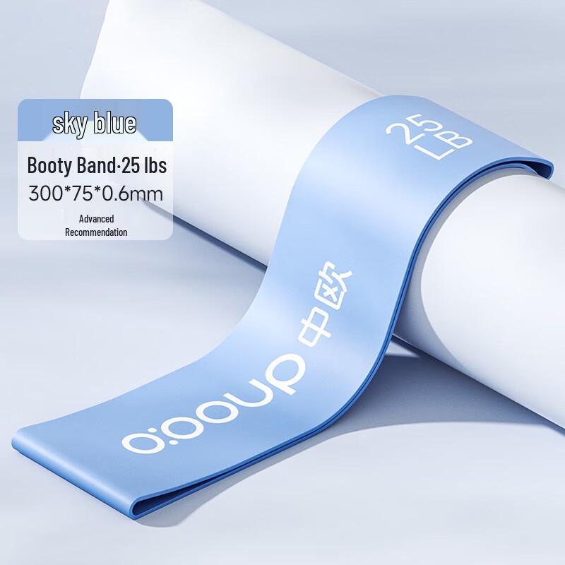 WEZHO Enlarged Blue 25lb Loop Resistance Band