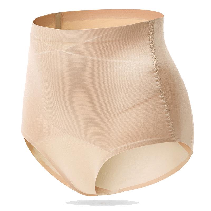 Postpartum Mid-Waist Body Shaping Underwear: Women's Seamless Slimming Butt Lifter 