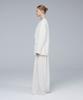 Meuameu Signature Unbalance Band Pin Tuck Slacks