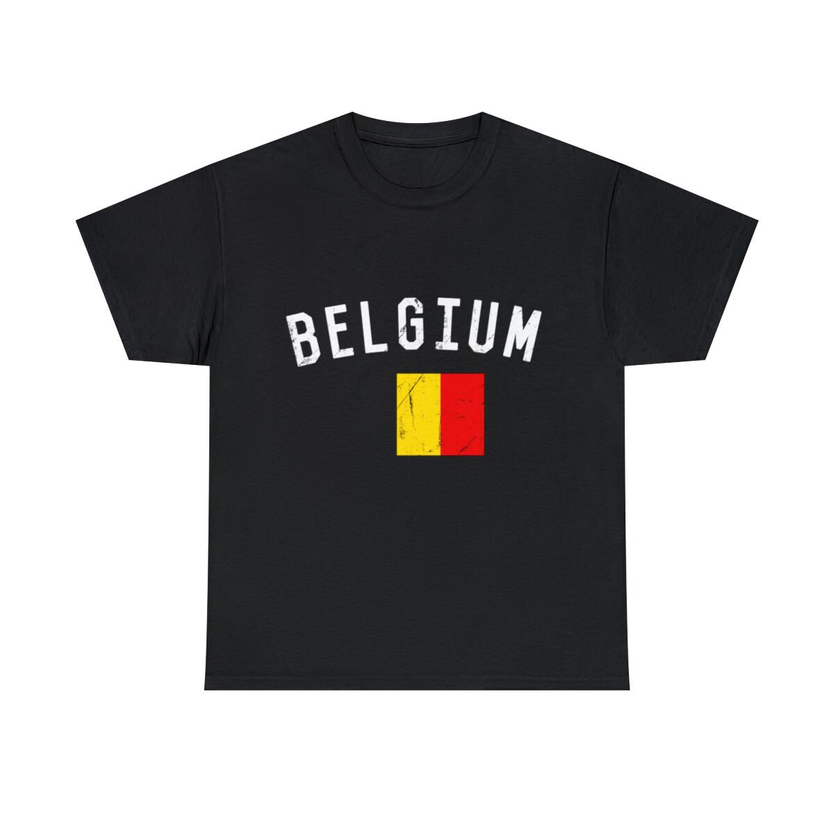 Belgium Graphic Tee Shirt, S-5XL M