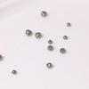 Stainless Steel Pumpkin Spacer Beads for DIY Bracelets and Jewelry Making