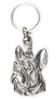 French Bulldog, Frenchie II - Silver-plated Pendant with a Dog In a Decorative Box, Handbag Decoration, Backpack Pendant by Art-Dog Brand