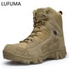 Fashion Men's Desert Combat Boots Motocycle Boots Mens Ankle Boot Tactical Big Size 39-46 Male Outdoor Hiking Shoes Work Safety Shoes