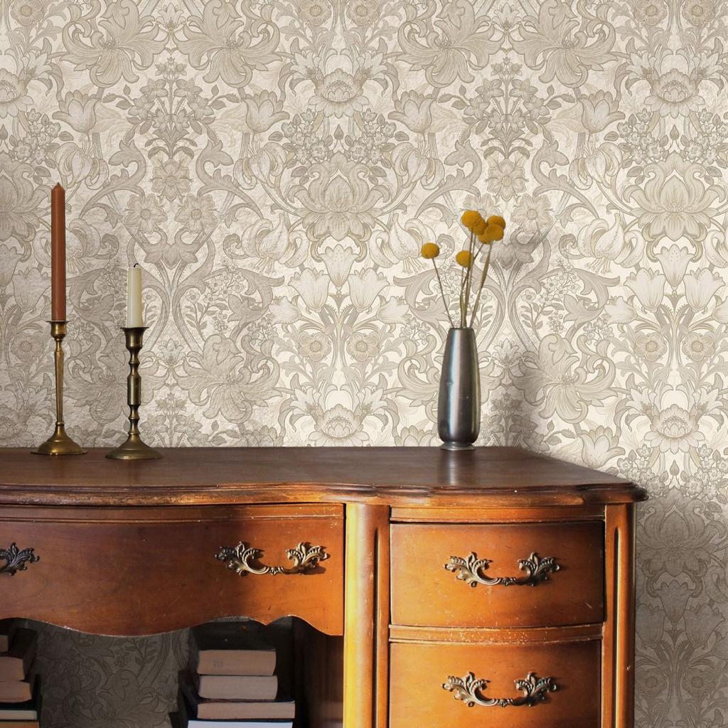 Holden DÃ©cor Ornamentalna Kwiatowa Tapeta Teksturowana