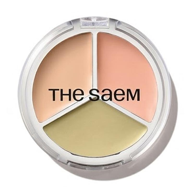 

[the SAEM] Cover Perfection Triple Pot Concealer Glow 2g 21N