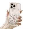 White Floral iPhone Case for iPhone 13/14/15 Pro/16 Pro Max/17