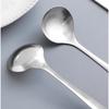 Stainless Steel Spoon Household Long Handle Hot Pot Spoon Spoon Big Head Round Spoon Hotel Spoon Spoon Soup Porridge Spoon Spoon Soup Public Spoon