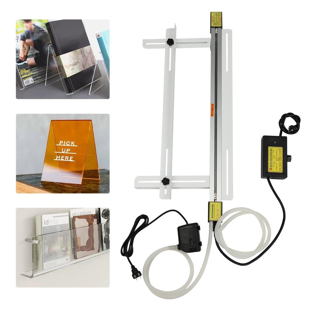 Giętarka akrylowa 60cm z uchwytem, Giętarka do tworzyw sztucznych, Ręczny podgrzewacz listwowy 24 cale IPX8 do produkcji logo