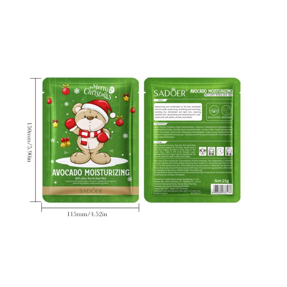 Sadoer Christmas Mask Series Whitening Facial Mask Hydrating Mask