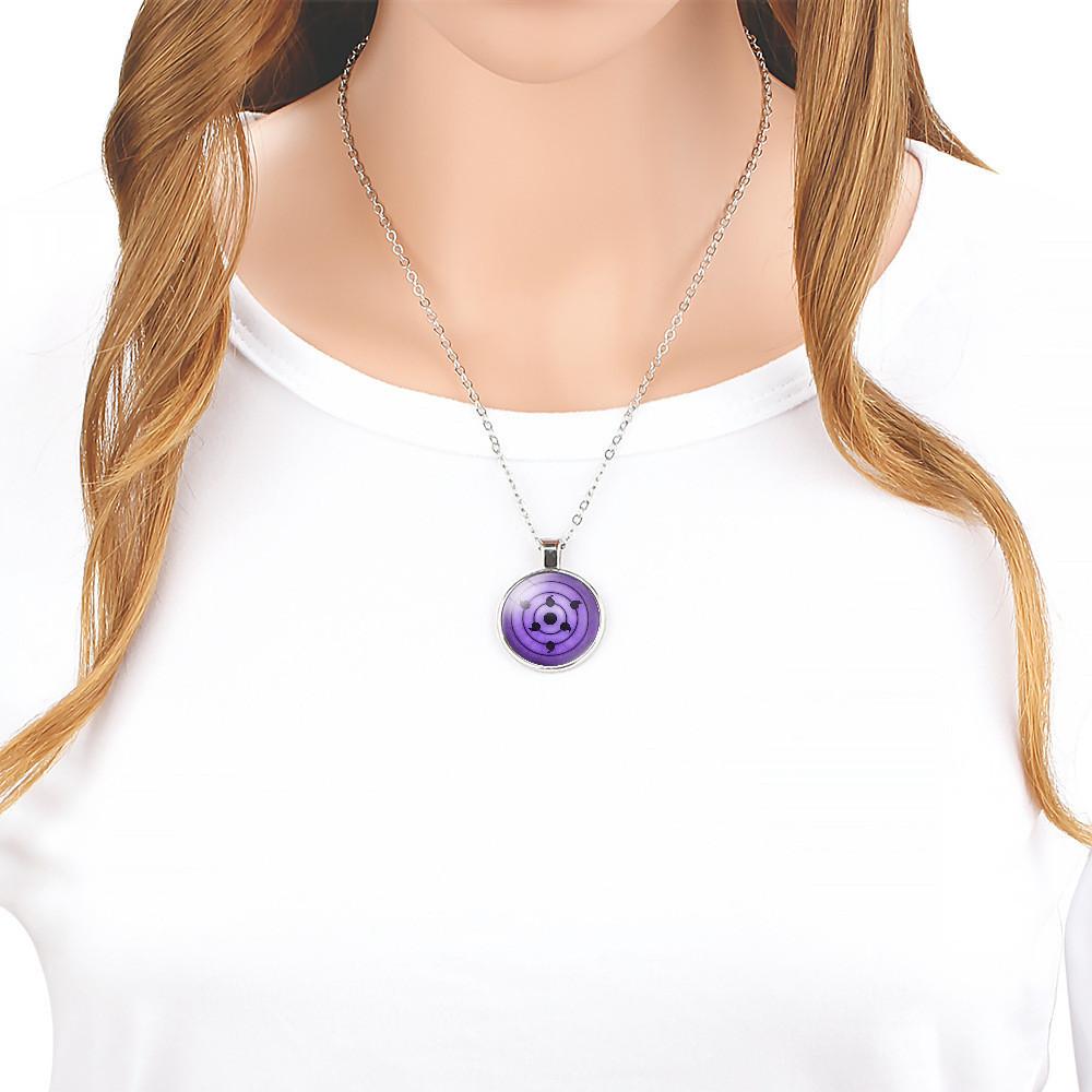 Fashionable Time Naruto Gem Pendant Necklace Unisex Stylish Souvenir Travel