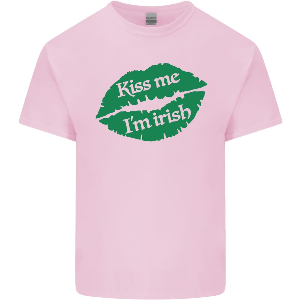 Kiss Me Im Irish St Patricks Day Unisexs Light Cotton TShirt