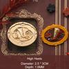 DIY Wax Grain Seal Head Multipurpose Metal Art Seal Head Ornamental Enamel Seal Head Envelope Decorative for Wedding Invitations