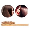 Solid Wood Hair Massage Comb Anti Static Hairbrush Portable Scalp Massage Comb