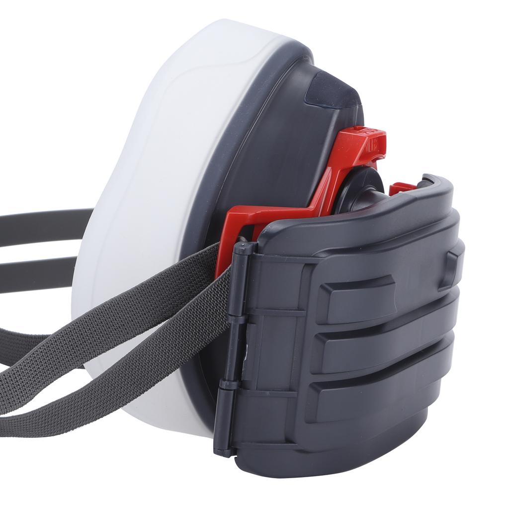 Halbgesichtsmaske Selbstabsorptionsfiltration Anti-Partikel mit Filterwattebox