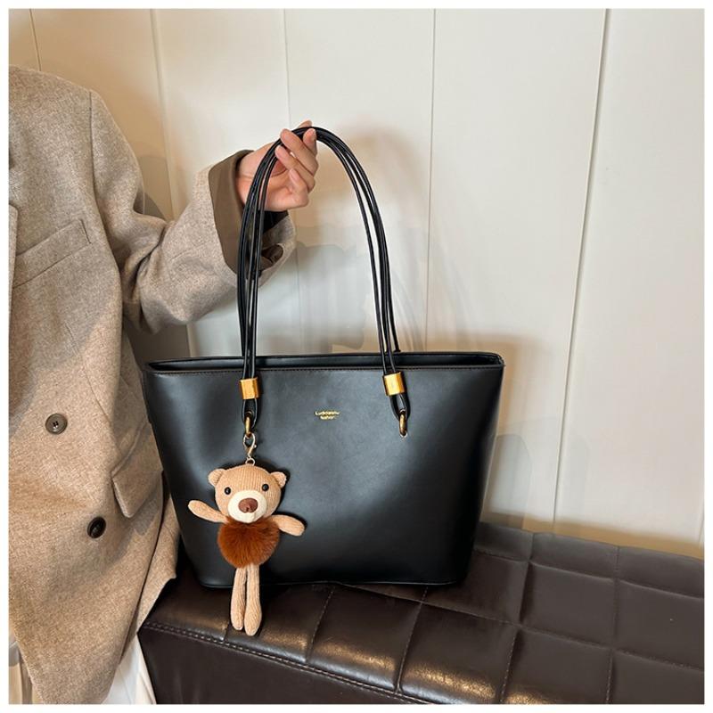 Premium texture retro bag women's new large-capacity shoulder commuter bag fashionable personalized tote bag