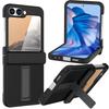 Suitable for Samsung ZFlip6 Mobile Phone Case Folding Screen PC Full Inclusive Protective Case Split Up and Down
